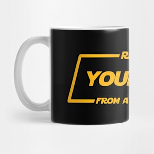 Restart your life from a bad life Mug